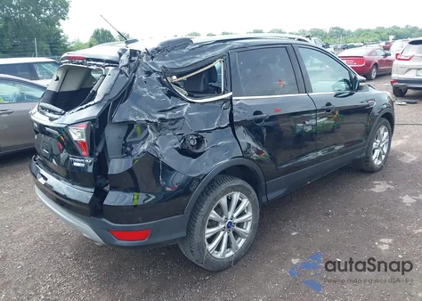 2017 Ford Escape Titanium from USA, damaged, VIN 1FMCU9J9XHUD37827